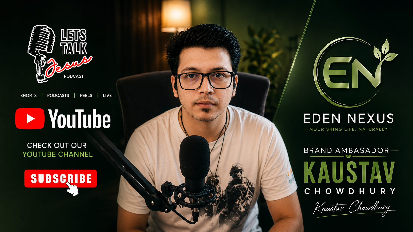 Kaustav Choudhury — Personality Development Coach · Brand Ambassador, Eden Nexus